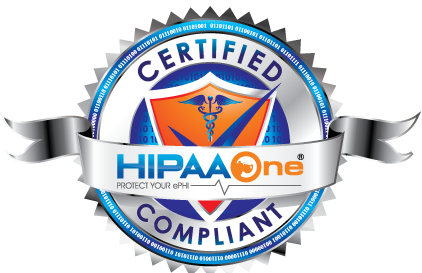 Certified HIPAAOne Compliant