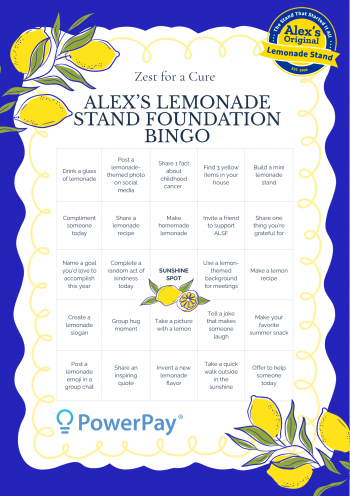 ALSF Virtual Activity #1 Bingo